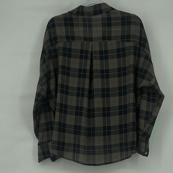 Funktional revolve wool lightweight fold front flannel button up - Picture 2 of 7